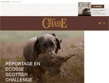 Tablet Screenshot of joursdechasse.com